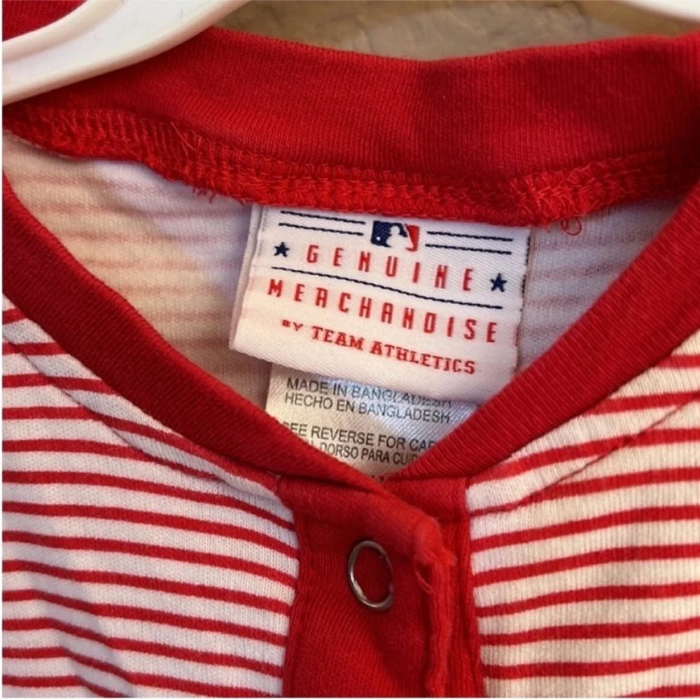 Philadelphia Phillies Button Romper
